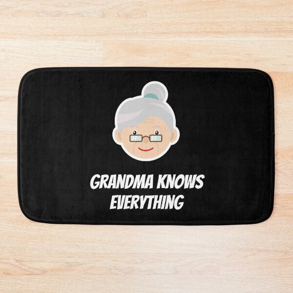 Item preview, grandma knows everything designed and sold by Zaibo.