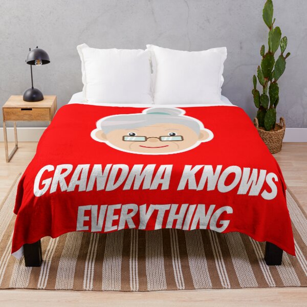 Item preview, grandma knows everything designed and sold by Zaibo.