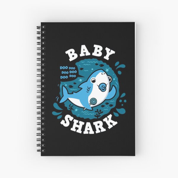 Cuadernos De Espiral Baby Shark Redbubble