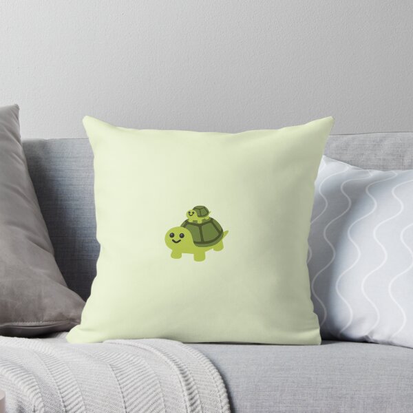Item preview, Two Turtles Small Turtle Tortoise Cute Happy Emoji  designed and sold by pustelnik-store.