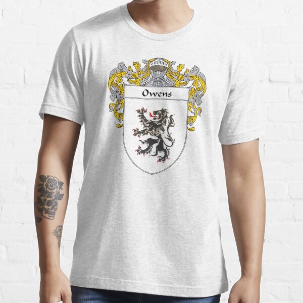 "Owens Coat of Arms / Owens Family Crest" Tshirt for Sale by IrishArms