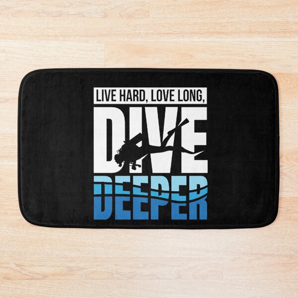 Item preview, Live Hard Love Long Dive Deeper Diver designed and sold by MooonTees.