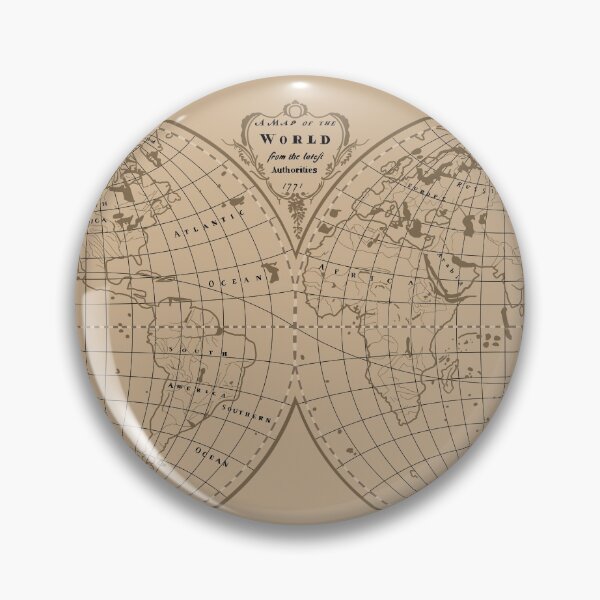 Item preview, Old World Map Digital Illustration designed and sold by SamanthaDrage.