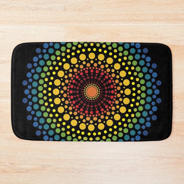 Item preview, Mandala Dotted Rainbow Pattern designed and sold by Hixon House.