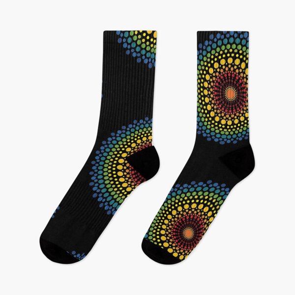 Item preview, Mandala Dotted Rainbow Pattern designed and sold by Hixon House.
