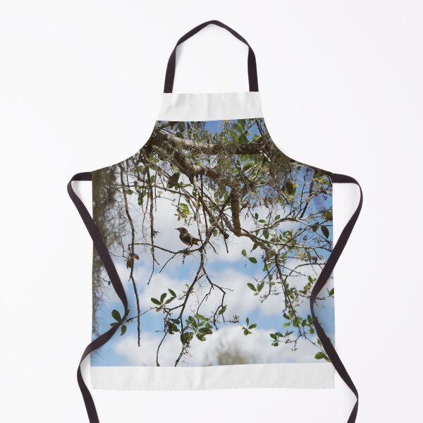 Item preview, yellow palm warbler in a live oak tree designed and sold by distracted.