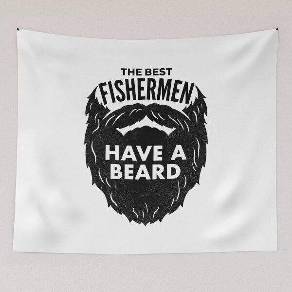 Item preview, The Best Fishermen Have a Beard designed and sold by HalpinDesign.