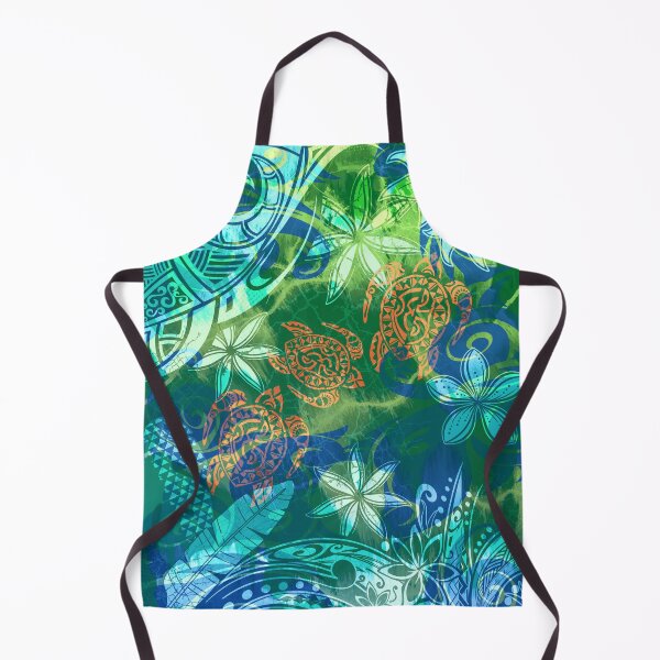 Item preview, Hawaiian Wild Tribal Watercolor Abstract Dye Splash designed and sold by sunnthreads.