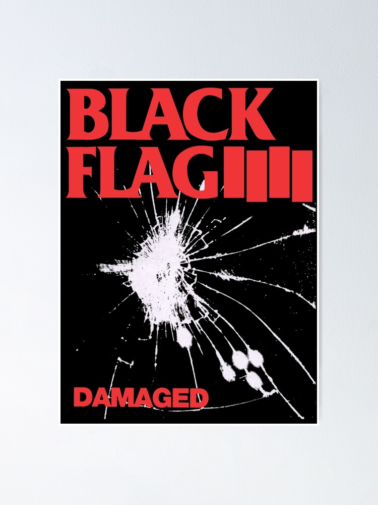 black flag damaged