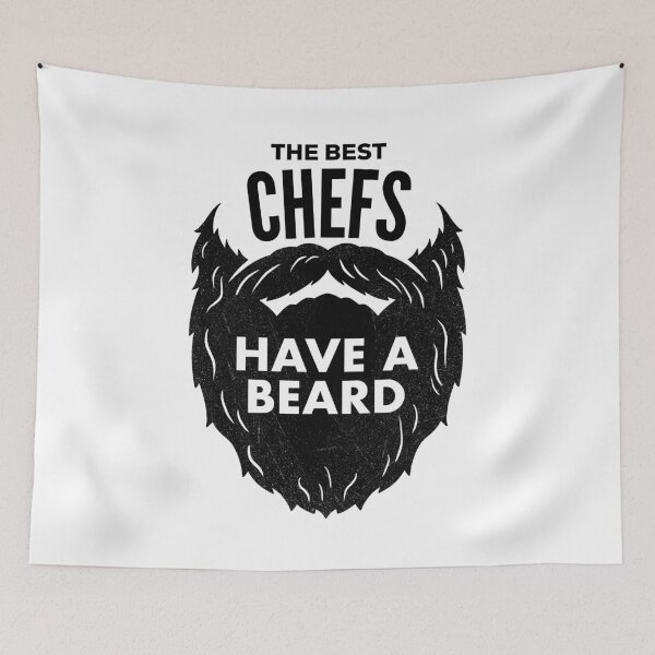 Item preview, The Best Chefs Have a Beard designed and sold by HalpinDesign.