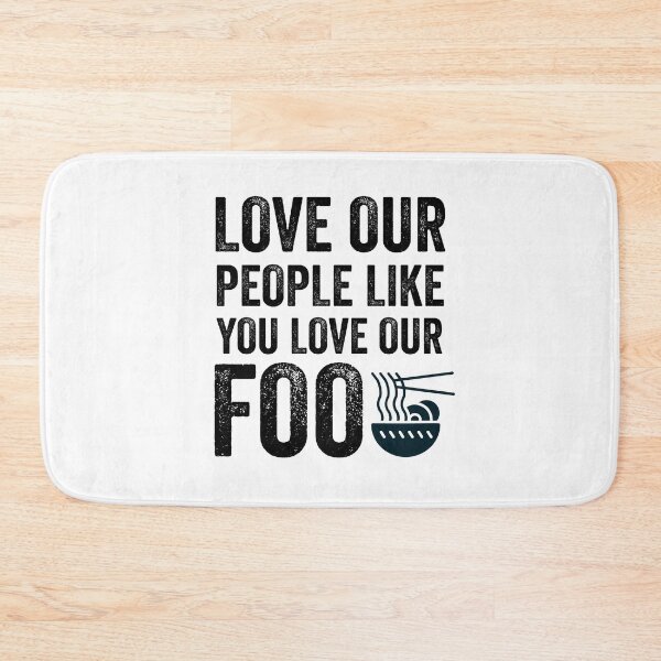 Item preview, Love Our People Like You Love Our Food Black  designed and sold by Jajulile.