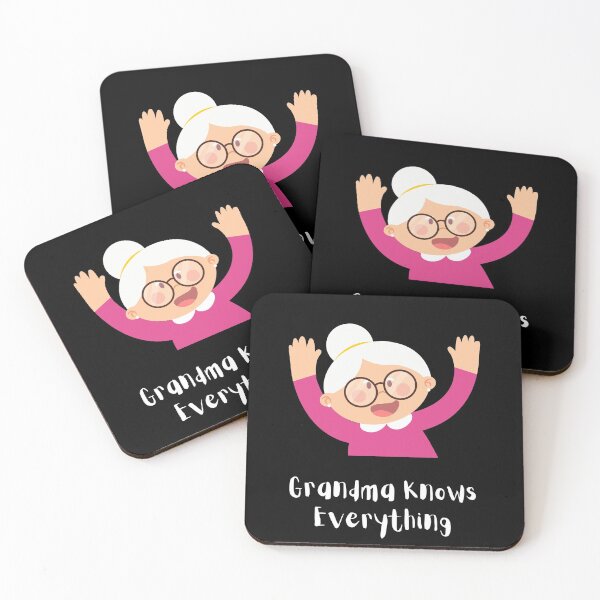 Item preview, grandma knows everything designed and sold by Zaibo.