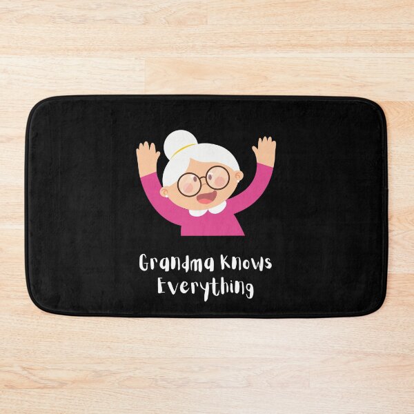Item preview, grandma knows everything designed and sold by Zaibo.
