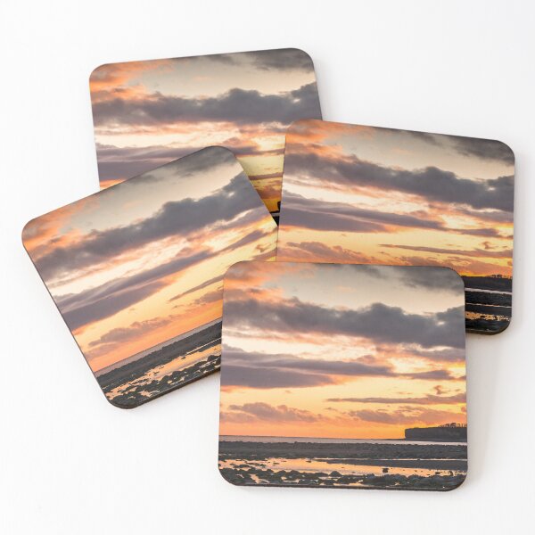 Item preview, Sunset on Llantwit Beach designed and sold by heidipics.
