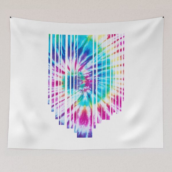 Item preview, Tie Dye Descending Stripes designed and sold by Nathalie Aynié.