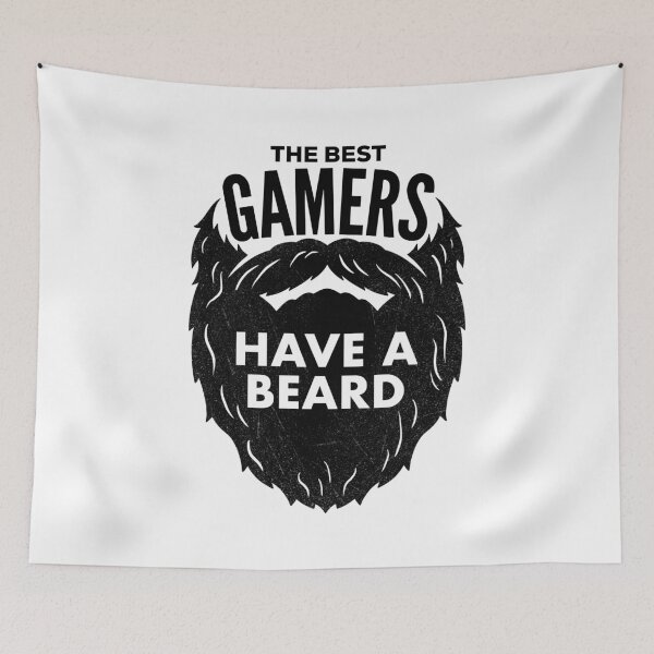 Item preview, The Best Gamers Have a Beard designed and sold by HalpinDesign.