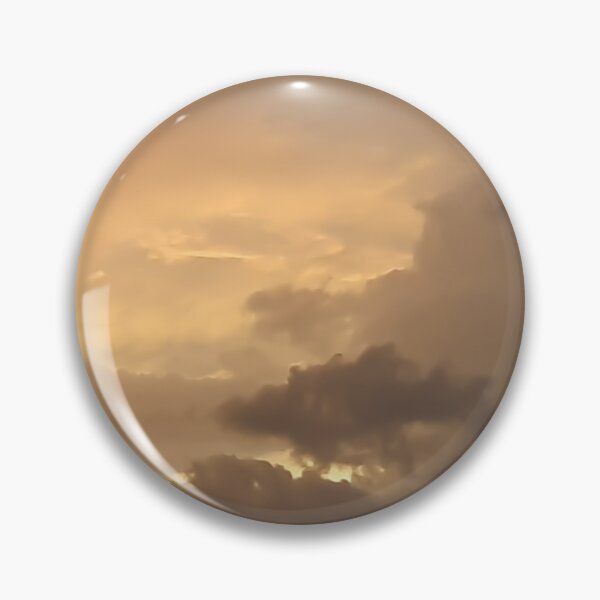 Item preview, Brown golden cloudscape with dark cloud shapes designed and sold by kall3bu.