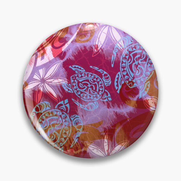 Item preview, Hawaiian Wild Tribal Watercolor Tie Dye designed and sold by sunnthreads.