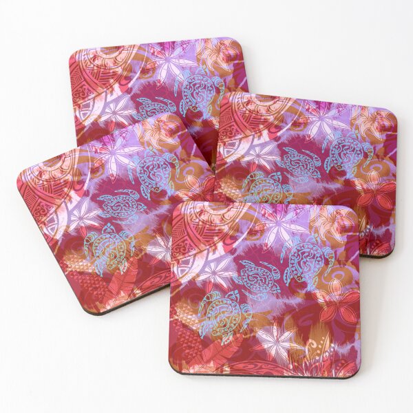 Item preview, Hawaiian Wild Tribal Watercolor Tie Dye designed and sold by sunnthreads.