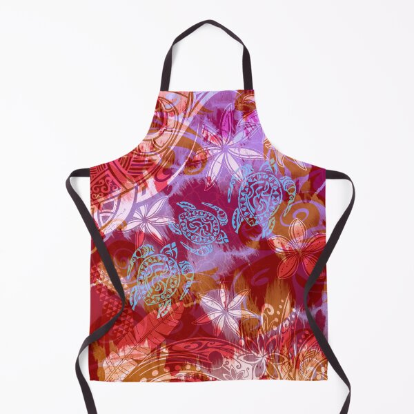 Item preview, Hawaiian Wild Tribal Watercolor Tie Dye designed and sold by sunnthreads.