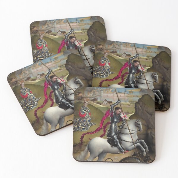 Item preview, Saint George and the Dragon - Rogier van der Weyden designed and sold by PinkTomate.