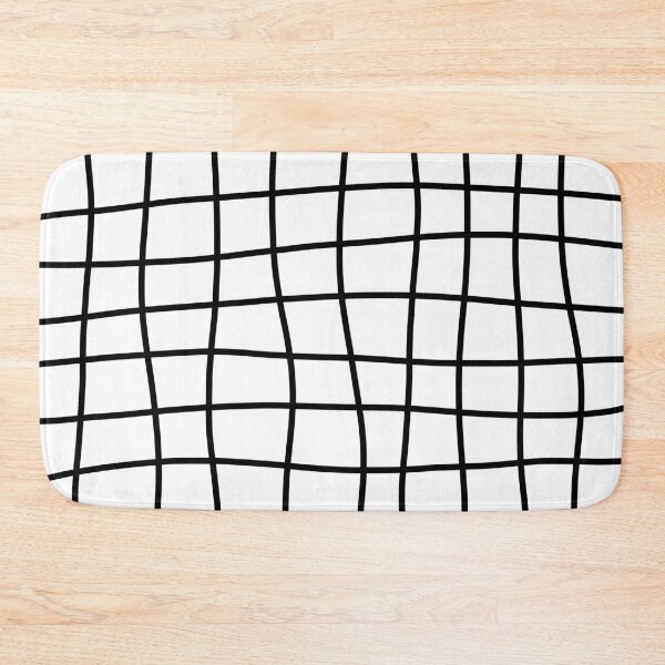 Item preview, Hand Drawn Grid (black/white) designed and sold by Design Minds Boutique.