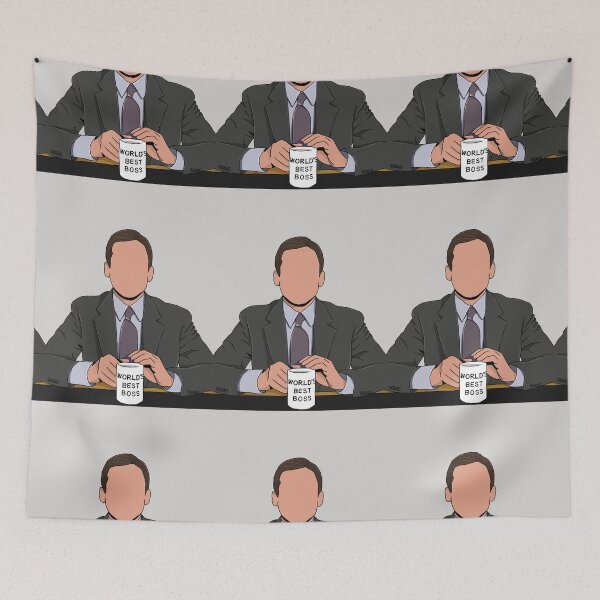 Item preview, Michael Scott The Office Cartoon Digital Art 2 designed and sold by V3N4BL3.