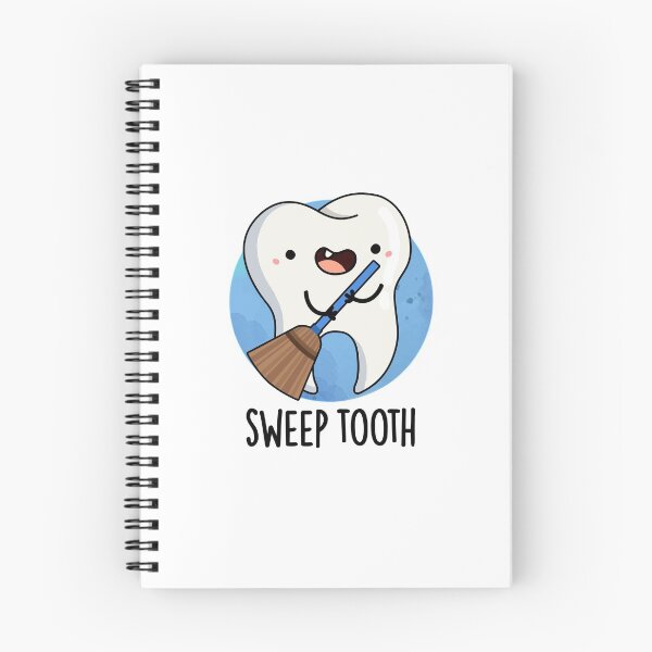 Item preview, Sweep Tooth Funny Dental Puns  designed and sold by punnybone.