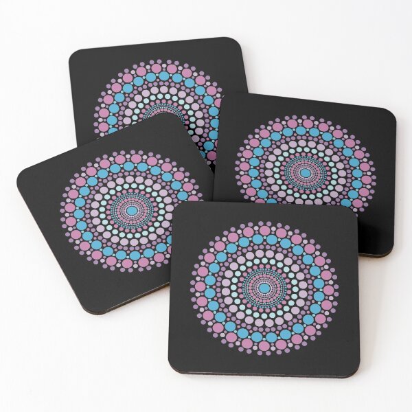 Item preview, Mandala Dotted Purple Pattern designed and sold by Hixon House.