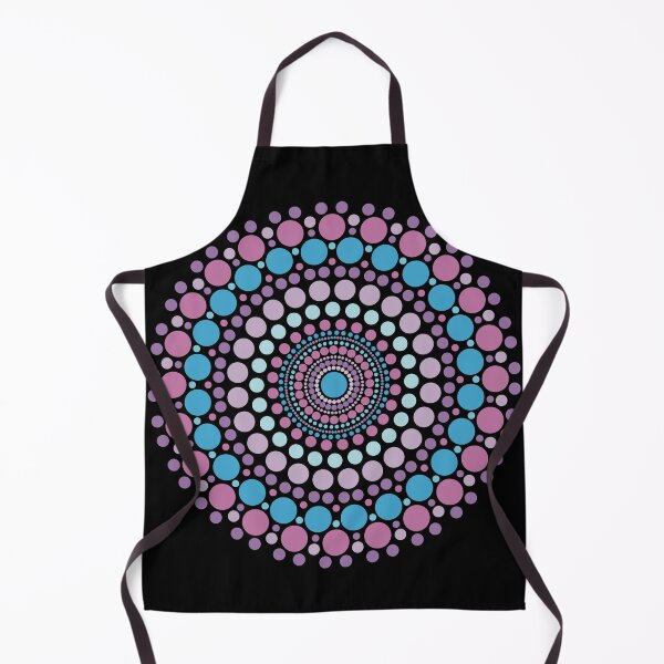 Item preview, Mandala Dotted Purple Pattern designed and sold by Hixon House.
