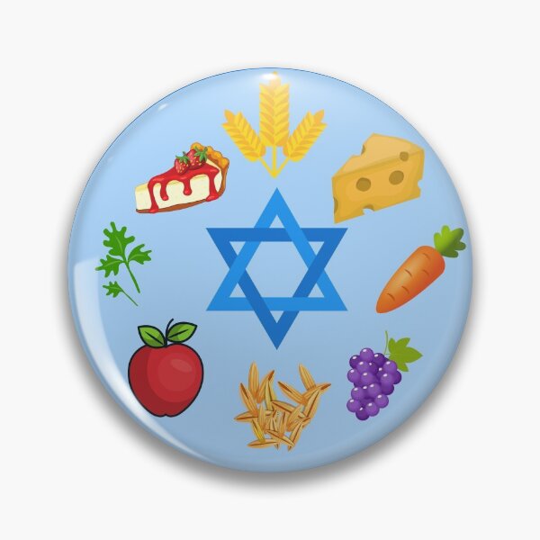 Item preview, Happy Shavuot Feast of Weeks designed and sold by weirdrelatives.