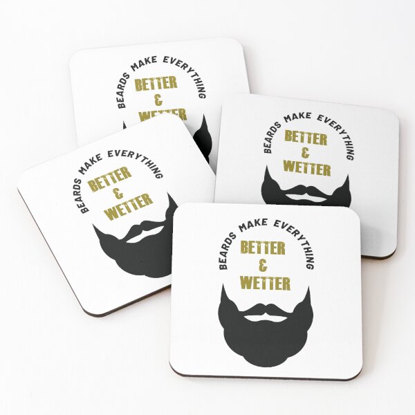 Item preview, Beards Make Everything Better and Wetter designed and sold by Desandu.