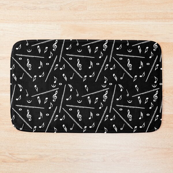 Item preview, Flute White Music Note designed and sold by BartholGraphics.
