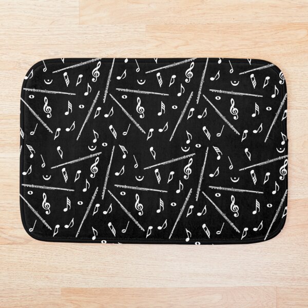 Item preview, Flute White Music Note designed and sold by BartholGraphics.