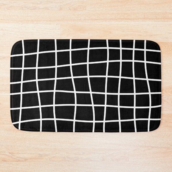 Item preview, Hand Drawn Grid (white/black) designed and sold by Design Minds Boutique.