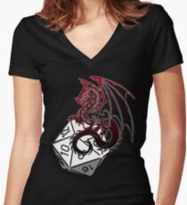 Make your choice Women's Fitted V-Neck T-Shirt