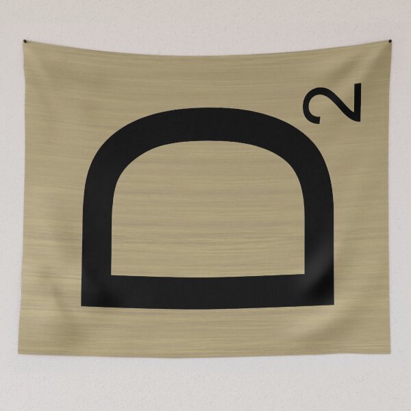 Item preview, Game Letter Tile - The Letter D designed and sold by mymymagic.