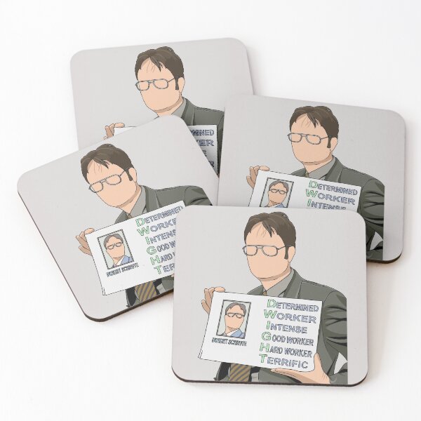 Item preview, Dwight Schrute The Office Cartoon Digital Art designed and sold by V3N4BL3.