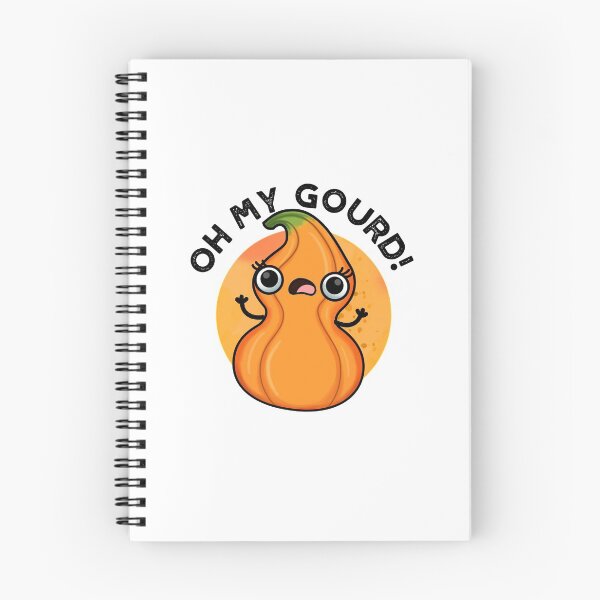 Item preview, Oh My Gourd Funny Veggie Puns  designed and sold by punnybone.