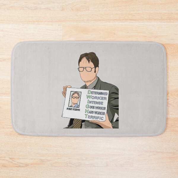 Item preview, Dwight Schrute The Office Cartoon Digital Art designed and sold by V3N4BL3.
