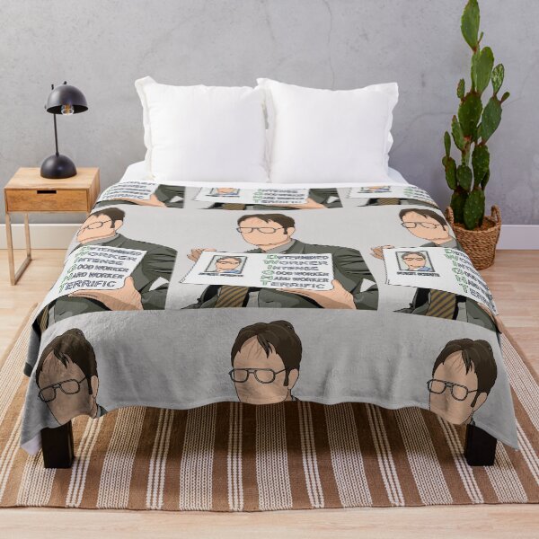 Item preview, Dwight Schrute The Office Cartoon Digital Art designed and sold by V3N4BL3.