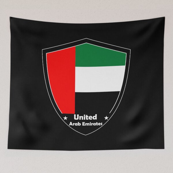 Item preview, United Arab Emirates Flag Badge designed and sold by Gina-Driada.