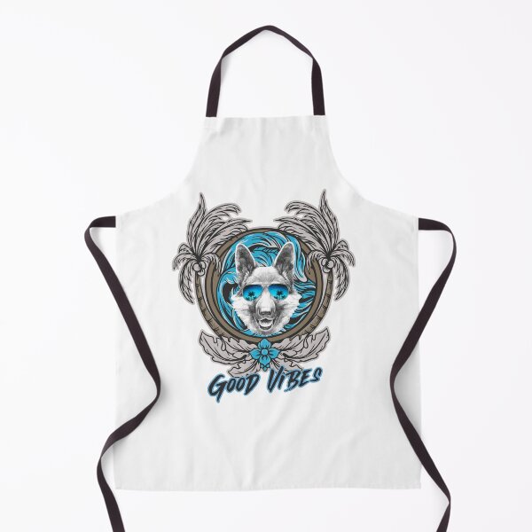 Item preview, Good Vibes ~ Zen Dog in Paradise designed and sold by TheGoodVibeGSD.