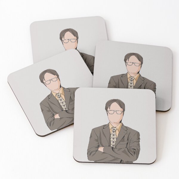Item preview, Dwight Schrute The Office Cartoon Digital Art 2 designed and sold by V3N4BL3.