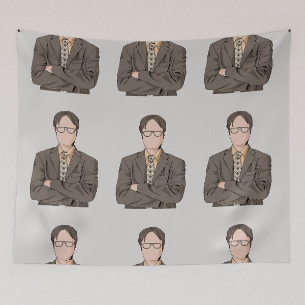 Item preview, Dwight Schrute The Office Cartoon Digital Art 2 designed and sold by V3N4BL3.