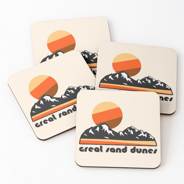 Item preview, Retro Great Sand Dunes ))(( Tourist Souvenir National Park Design designed and sold by acquiesce13.