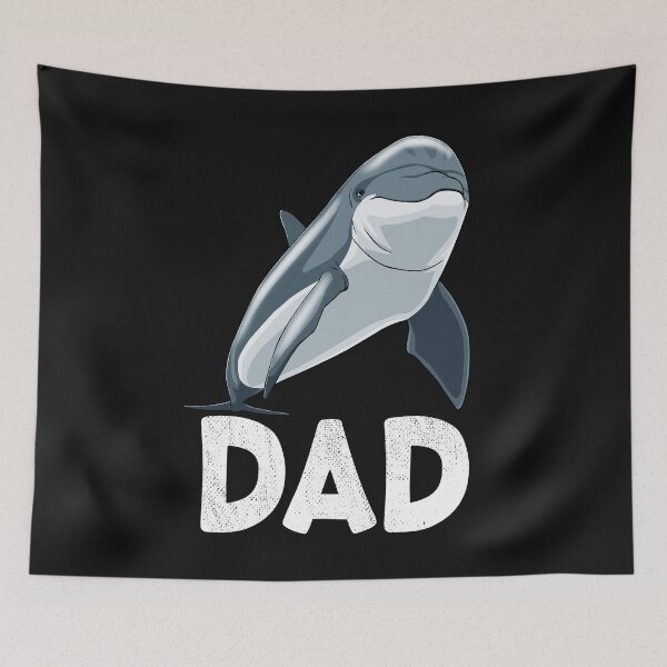 Item preview, Dolphin Dad designed and sold by Bendthetrend.