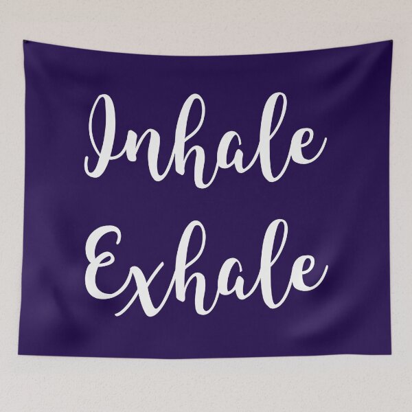 Item preview, Inhale Exhale Yoga Gift designed and sold by CatArtStore.