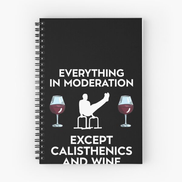 Item preview, Funny Calisthenics Callisthenics Wine designed and sold by Salvadax.