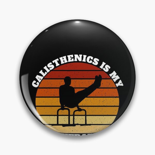Item preview, Retro Vintage Funny Calisthenics Is My Therapy designed and sold by Salvadax.